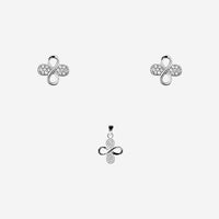 Silver Eterna Vertica Pendant