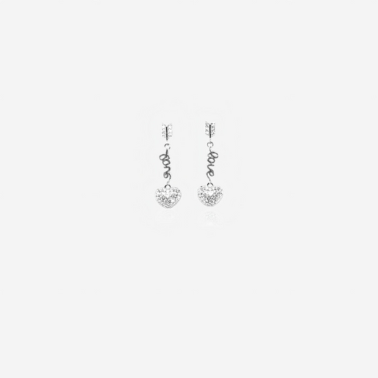 Loveline Gleam Earring – Sterling Silver Romance