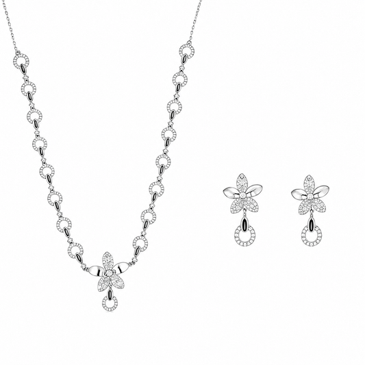 Flower patterned Women`s premium set