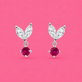 Wingflare Drop Sterling silver Earring