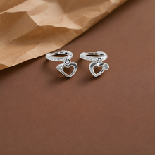 Lunar Charm Earring in Sterling silver