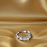 Polished Whisper Ring in Silver
