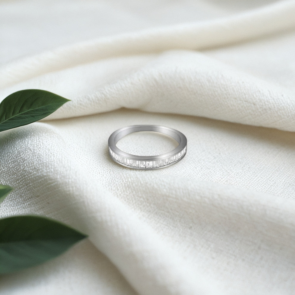 Sterling Silver Elysian Halo Ring