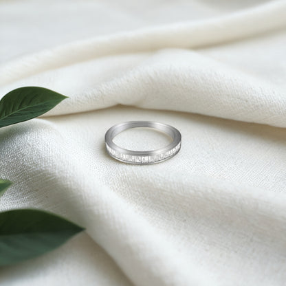 Sterling Silver Elysian Halo Ring