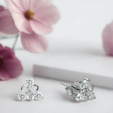 Silver Trilora women`s Earrings
