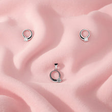 Silver Cirona Pendant Set