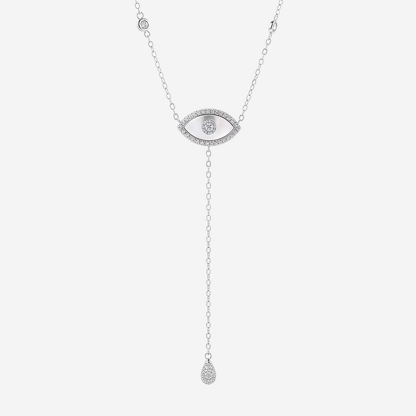 silver grace eye pendant