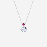 Shell shaped Pendant in silver