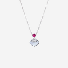 Silver Rosara Purse Pendant