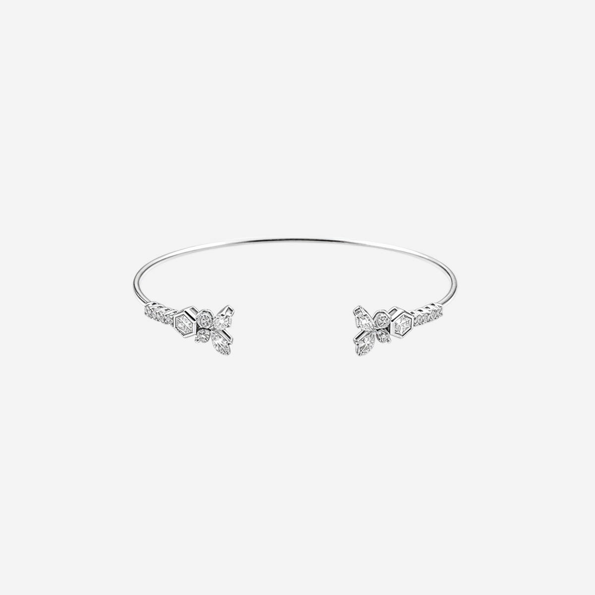 Silver Hexara Women`s Bracelet