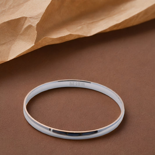Silver Radiance Axis Men`s bracelet