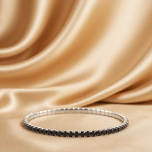 Silver Serene Black Women`s bracelet