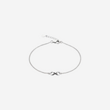 Tiny Infinity shaped women`s Bracelet