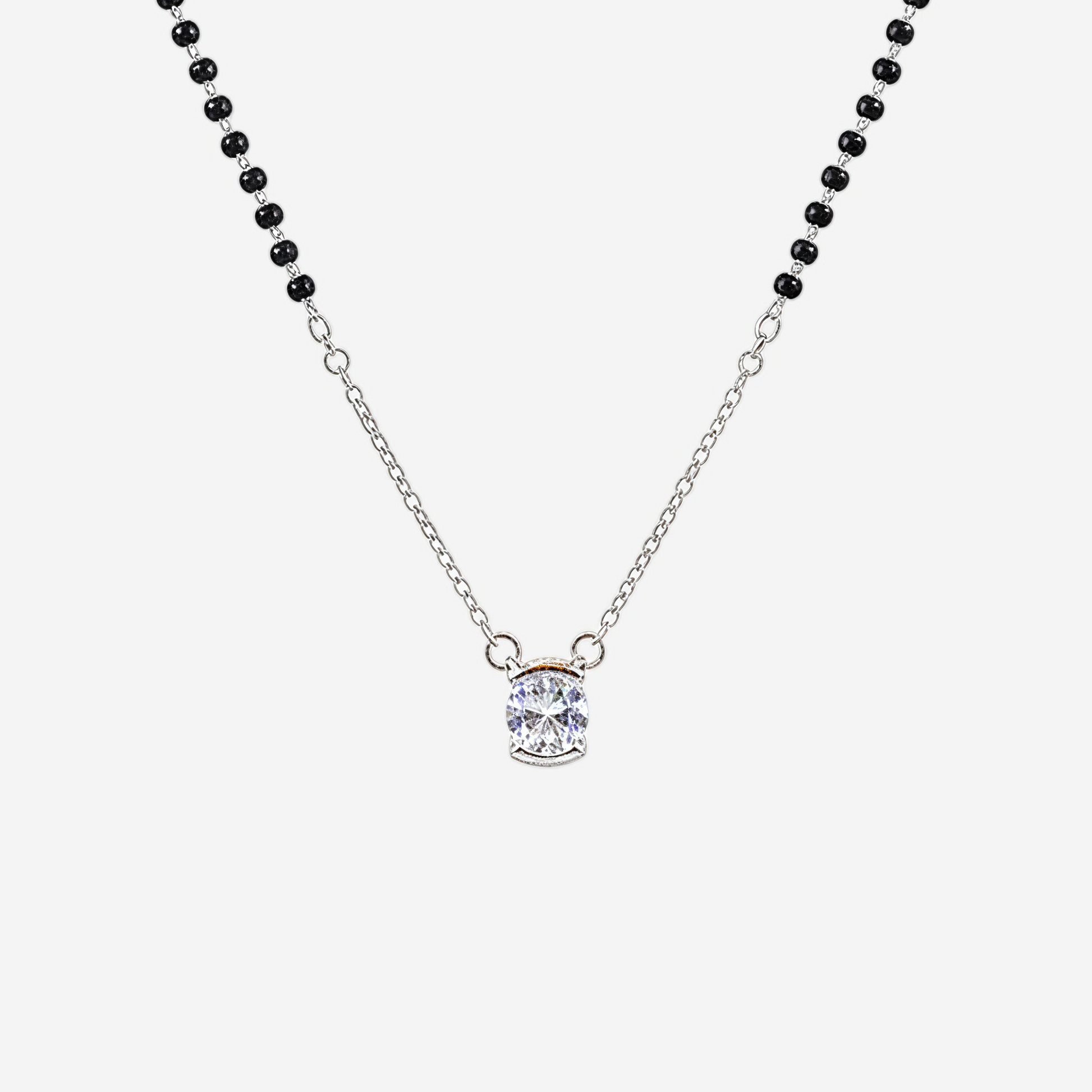 Silver Noira Mangalsutra Pendant