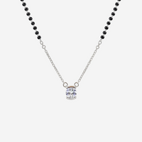 Silver Noira Mangalsutra Pendant