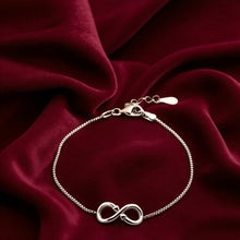 Silver Grace Infinity Bracelet