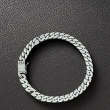 Silver Curbara Men`s Bracelet