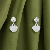 Silver Corvara Women`s Earring