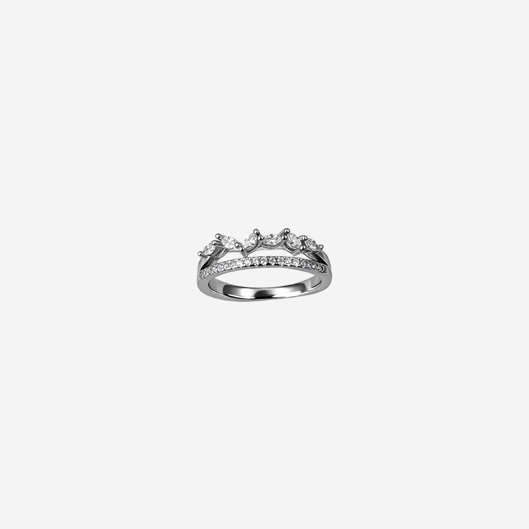 Silver Coronelle Women`s Ring