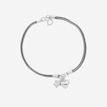 Sterling Silver Braidele Anklet