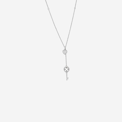 Sterling Silver Timelove Pendant in Romantic Symbolism