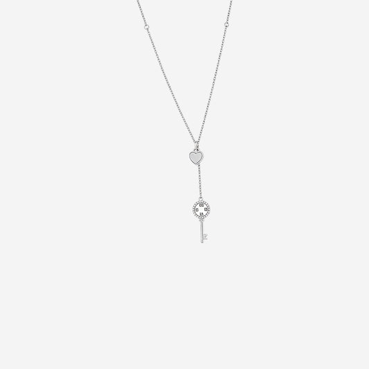 Sterling Silver Timelove Pendant in Romantic Symbolism