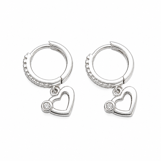 Love’s Glow Women`s Earringsin silver
