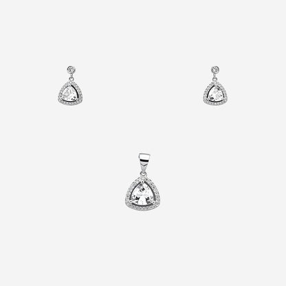 Sterling silver Eira Trio Pendant