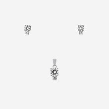 Sterling silver Azure Duo Pendant