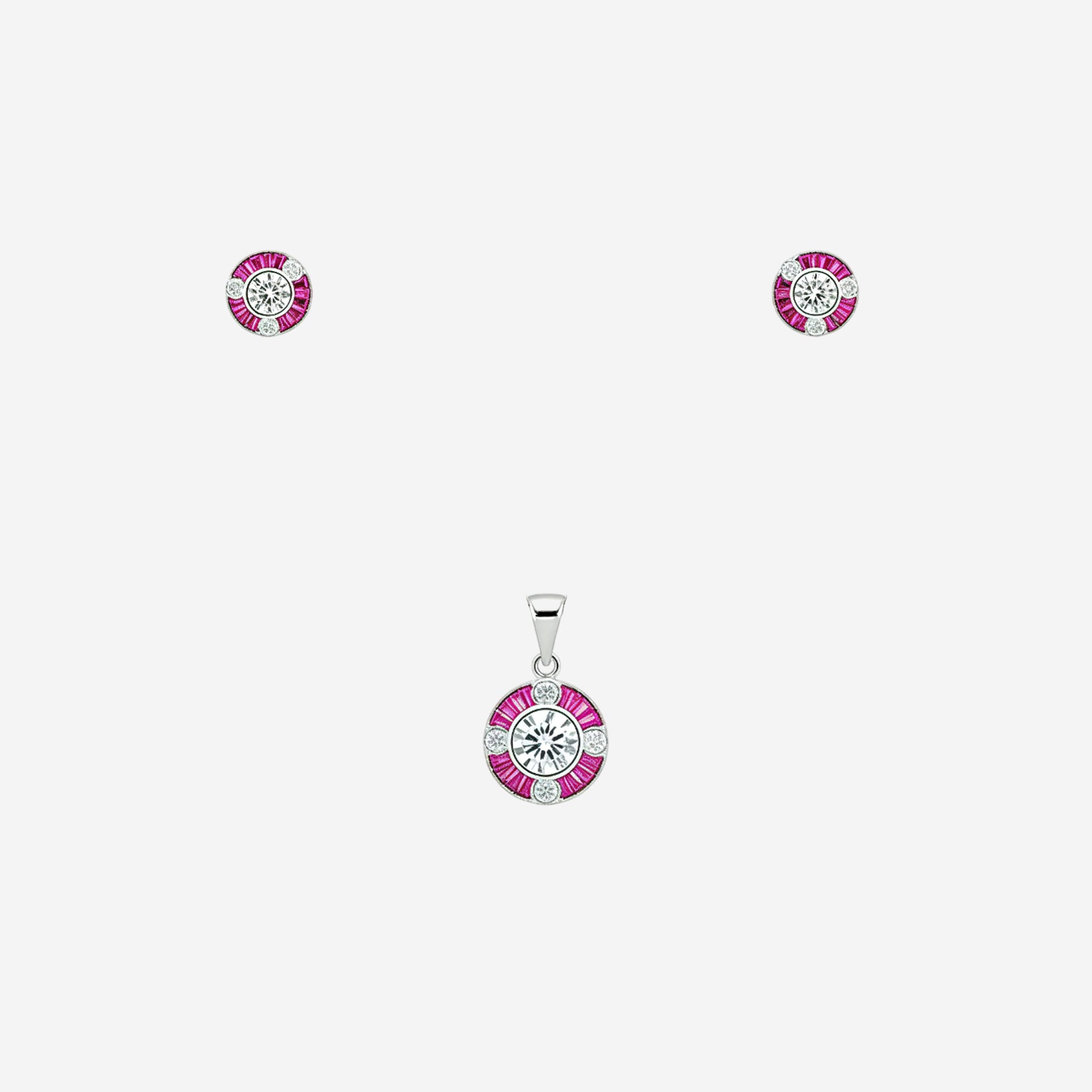 Sterling silver Pinklight Pendant