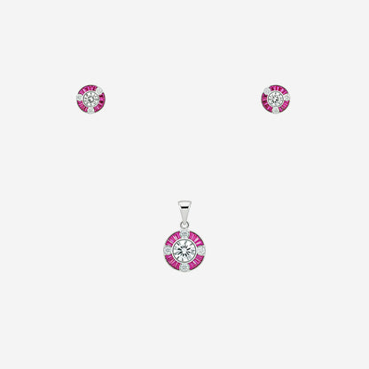 Sterling silver Pinklight Pendant