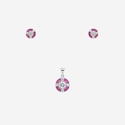 Sterling silver Pinklight Pendant