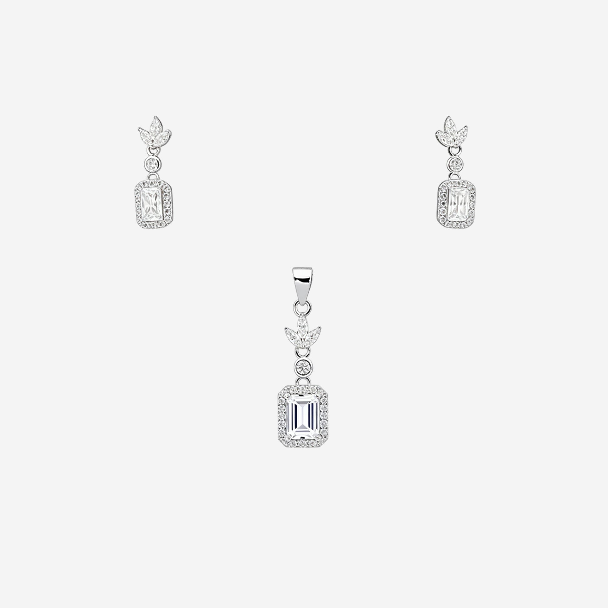 Sterling silver Luma Drop Set