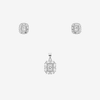 Sterling silver Eira Crest Set