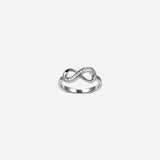 Silver Infinity Women`s Ring