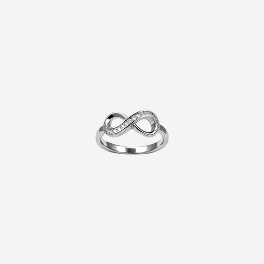 Silver Infinitara Women`s Ring