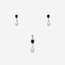 Sterling silver Midnight Pearl Pendant