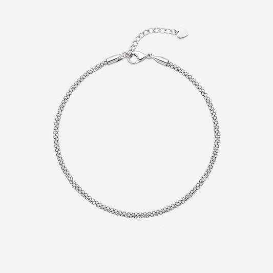 Sterling Silver Charmelle Anklet