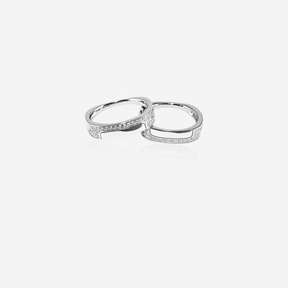 Varnyx & Nuvia Couple rings – Sterling Silver