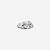 Silver Leafline Women`s Ring