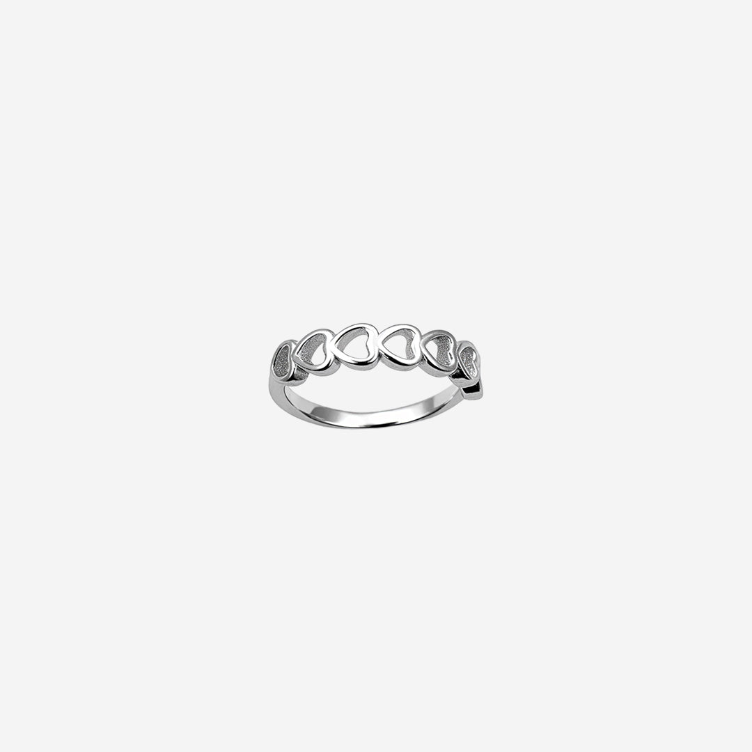 Silver Amoura Women`s Ring