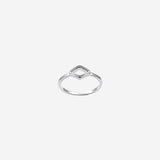 Silver Prism Women`s Ring