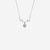 Velin Antler Pendant in silver