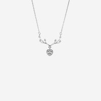 Sterling silver Velin Antler Pendant