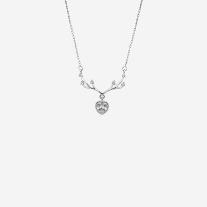 Sterling silver Velin Antler Pendant