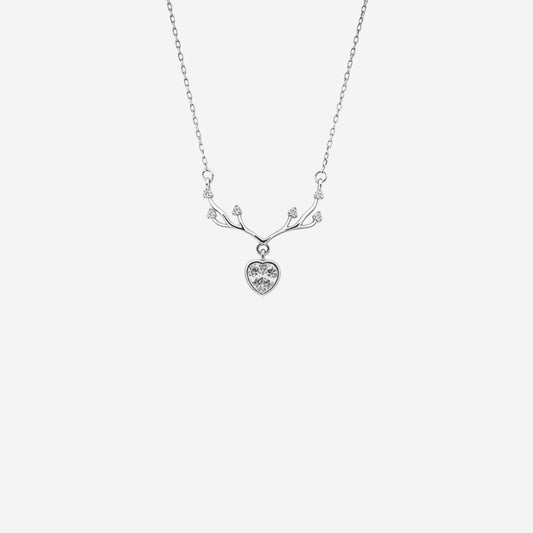 Sterling silver Velin Antler Pendant