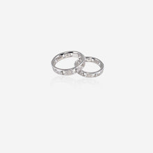 Silver Elaren Valen Couple Rings in Grace