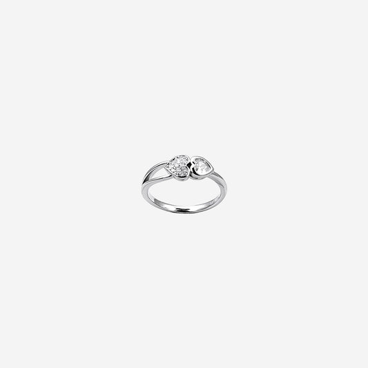 Silver Loveline Spark Women`s ring