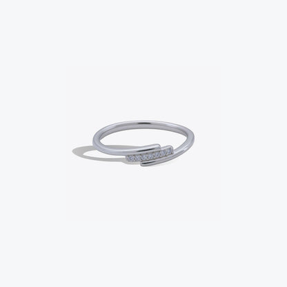 Sparkling Elegance Band – A Timeless Sterling Silver Charm