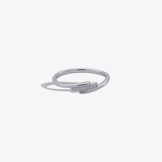 Sparkling Elegance Band – A Timeless Sterling Silver Charm